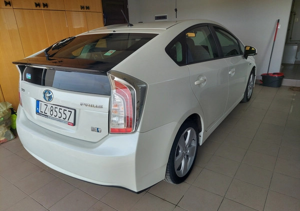 Toyota Prius cena 54800 przebieg: 169000, rok produkcji 2013 z Raciąż małe 29